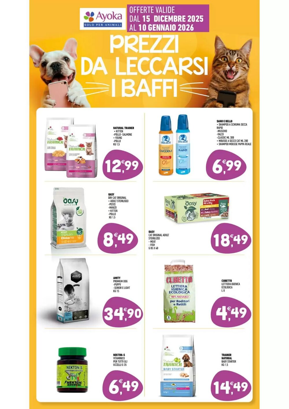 Volantino promozionale Ayoka  valide dal 15/12/2025 - Pagina 9.