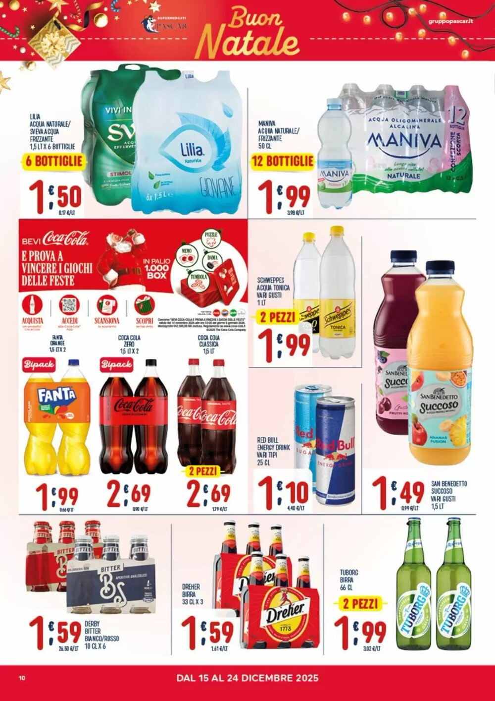 Volantino promozionale Gruppo Pascar  valide dal 15/12/2025 - Pagina 10.