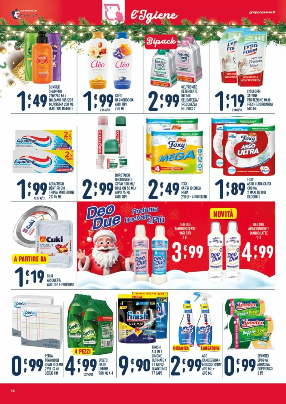 Volantino promozionale Gruppo Pascar  valide dal 15/12/2025 - Pagina 14.