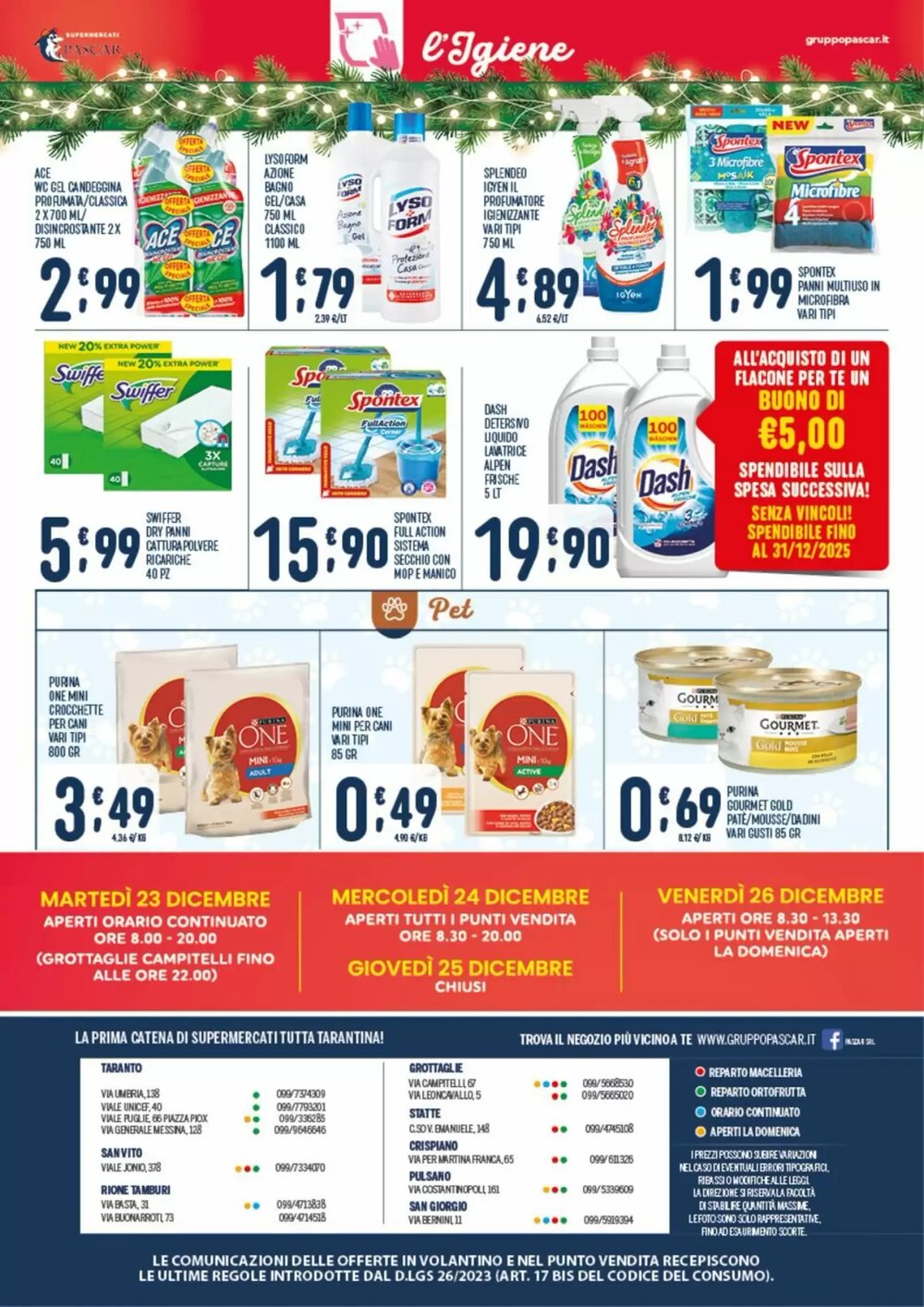 Volantino promozionale Gruppo Pascar  valide dal 15/12/2025 - Pagina 16.