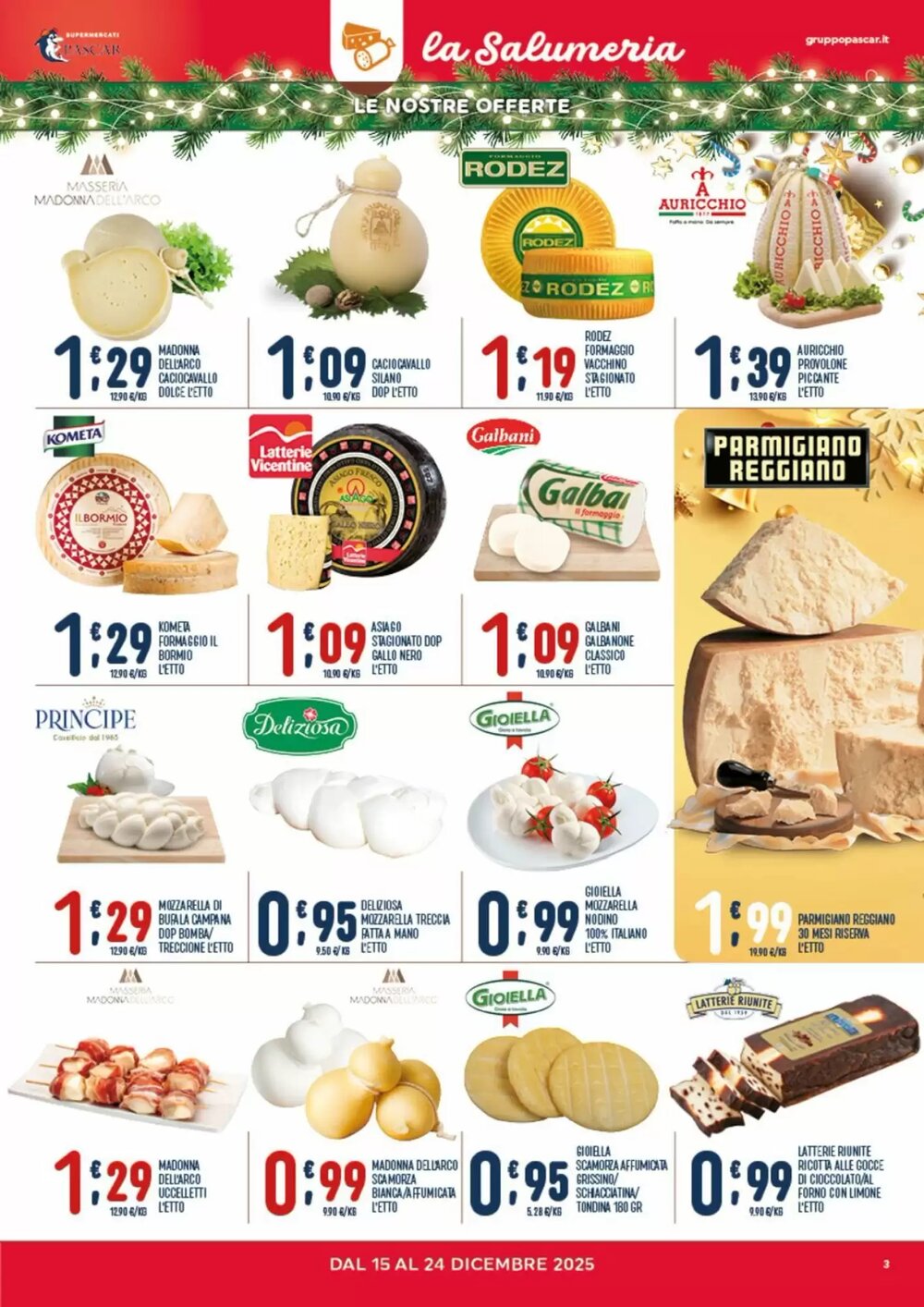 Volantino promozionale Gruppo Pascar  valide dal 15/12/2025 - Pagina 3.