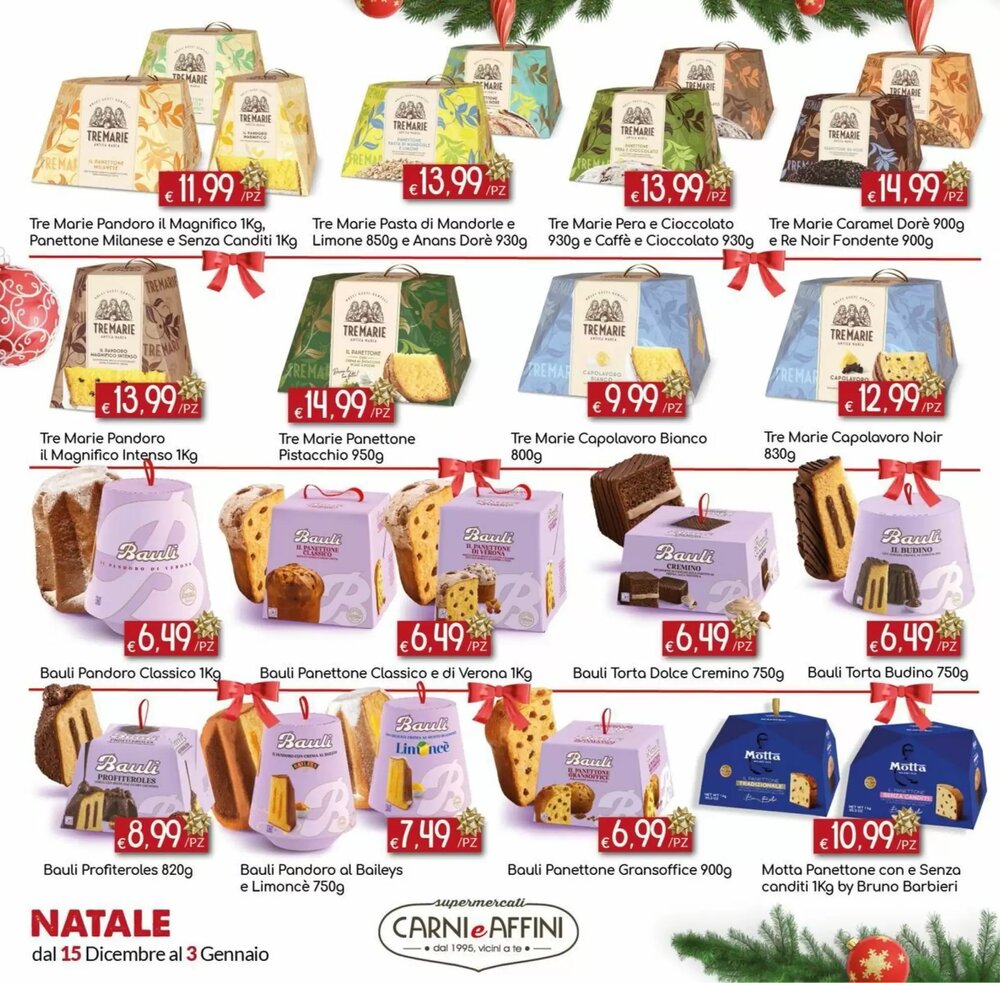 Volantino promozionale Carni e Affini Supermercati  valide dal 15/12/2025 - Pagina 10.