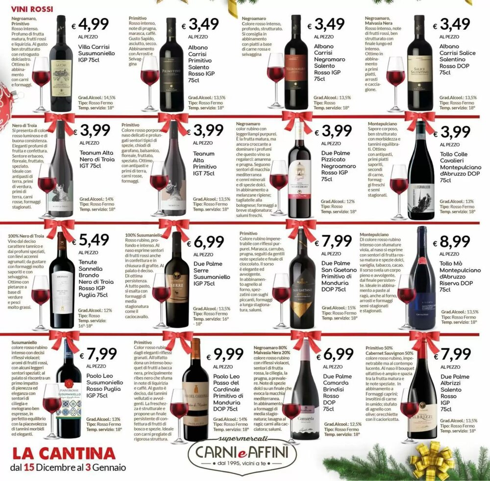 Volantino promozionale Carni e Affini Supermercati  valide dal 15/12/2025 - Pagina 14.