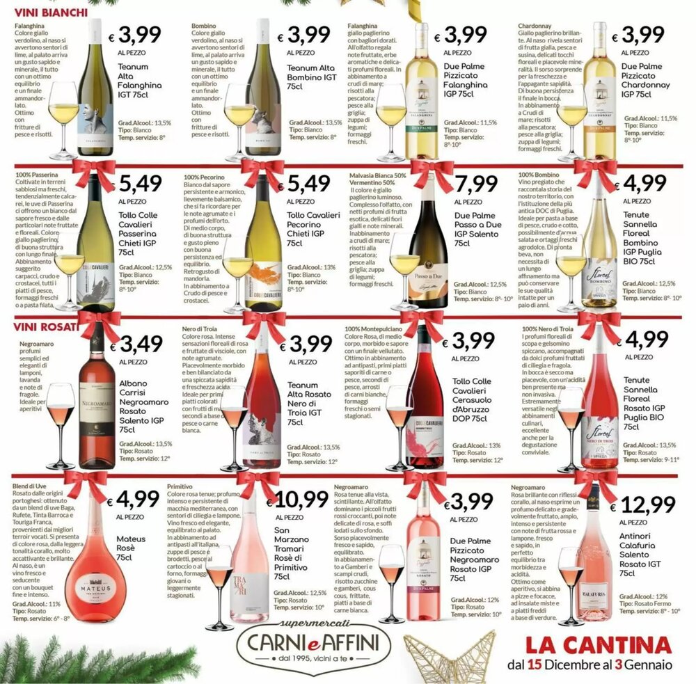 Volantino promozionale Carni e Affini Supermercati  valide dal 15/12/2025 - Pagina 15.