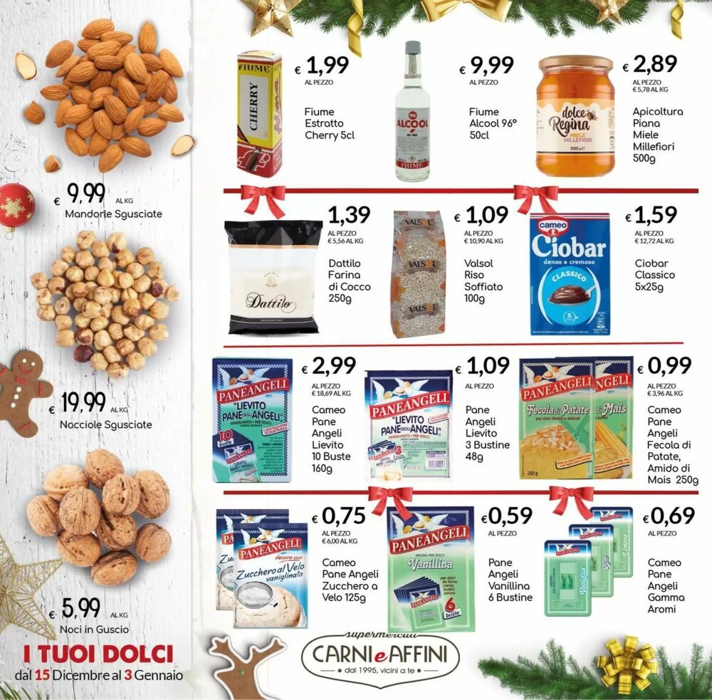 Volantino promozionale Carni e Affini Supermercati  valide dal 15/12/2025 - Pagina 8.