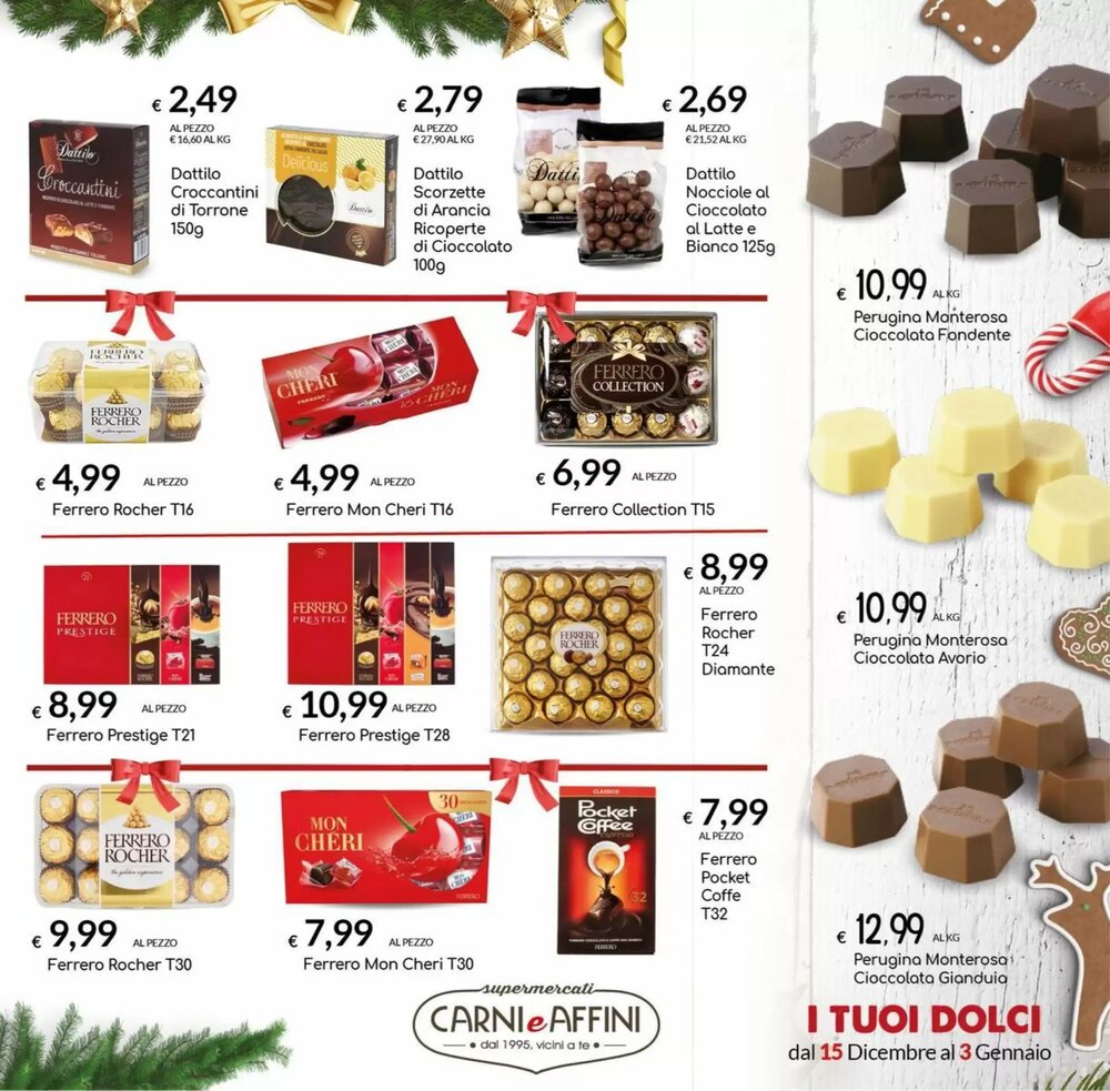 Volantino promozionale Carni e Affini Supermercati  valide dal 15/12/2025 - Pagina 9.