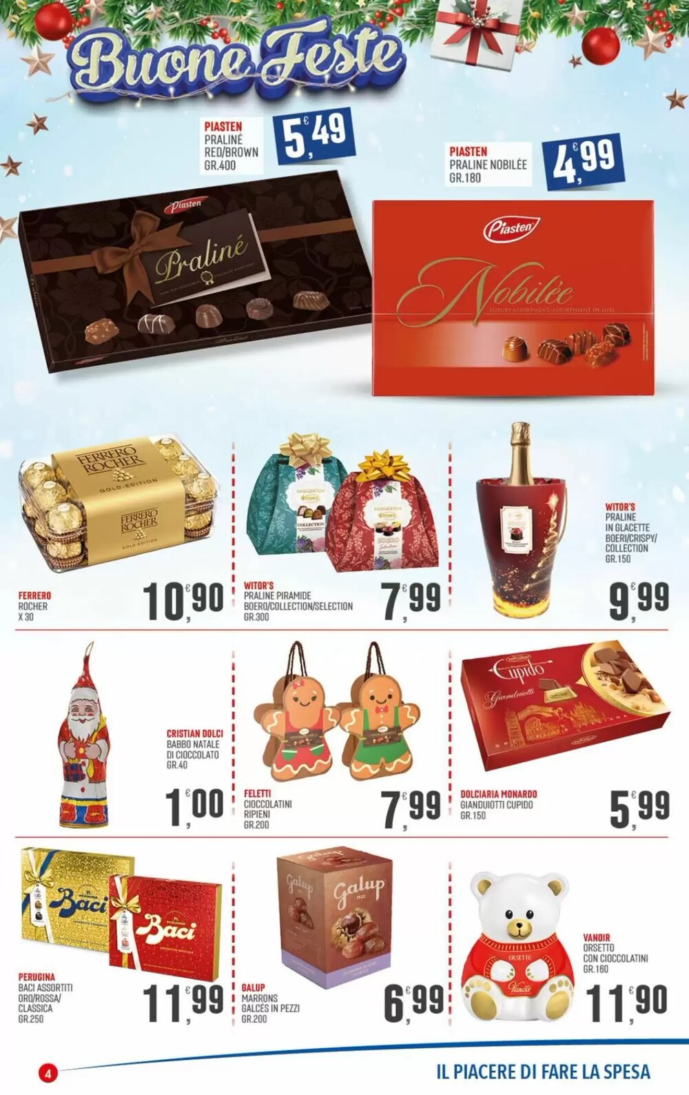 Volantino promozionale Marketpiù  valide dal 15/12/2025 - Pagina 4.