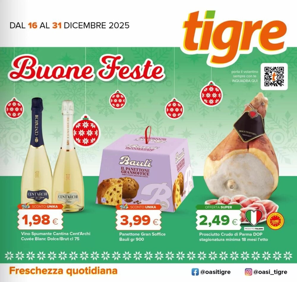 Volantino promozionale Tigre  valide dal 15/12/2025 - Pagina 1.