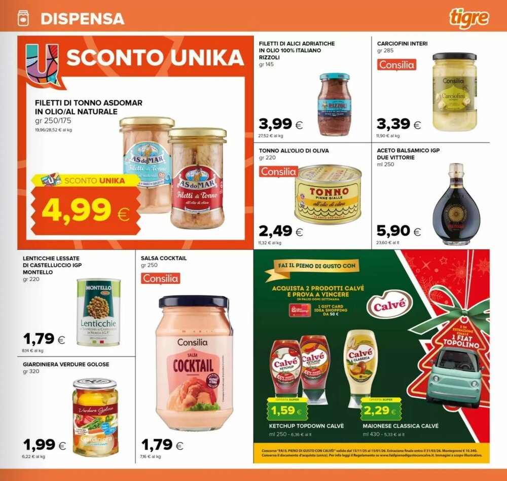 Volantino promozionale Tigre  valide dal 15/12/2025 - Pagina 25.