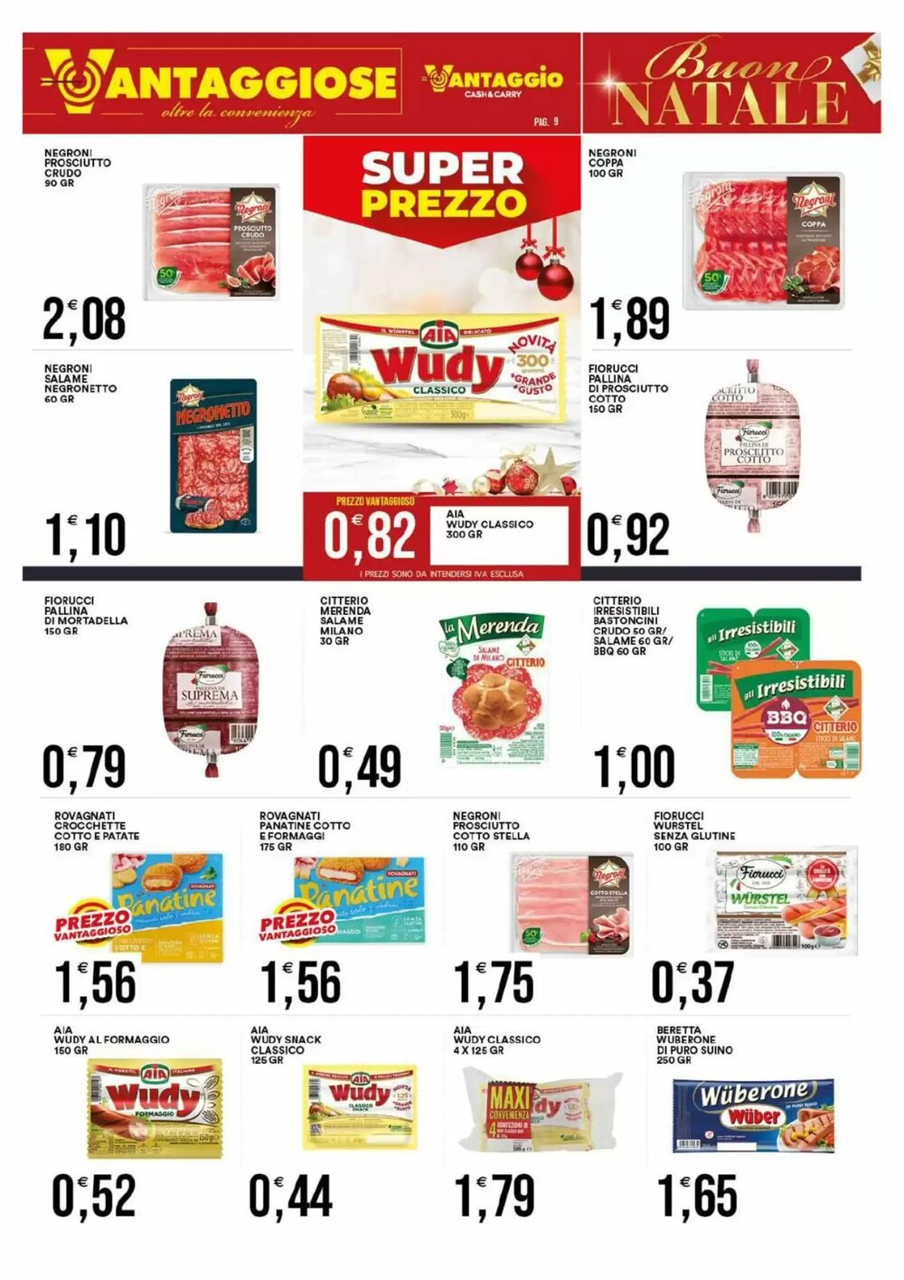Volantino promozionale Vantaggio Cash&Carry  valide dal 15/12/2025 - Pagina 9.