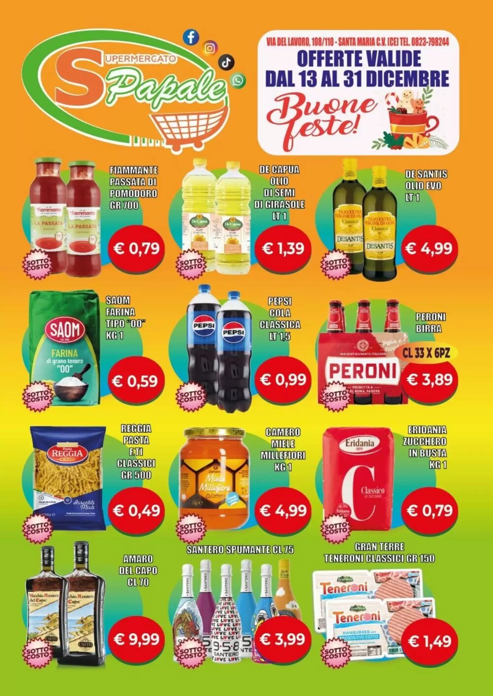 Volantino promozionale Supermercato Papale  valide dal 15/12/2025 - Pagina 7.