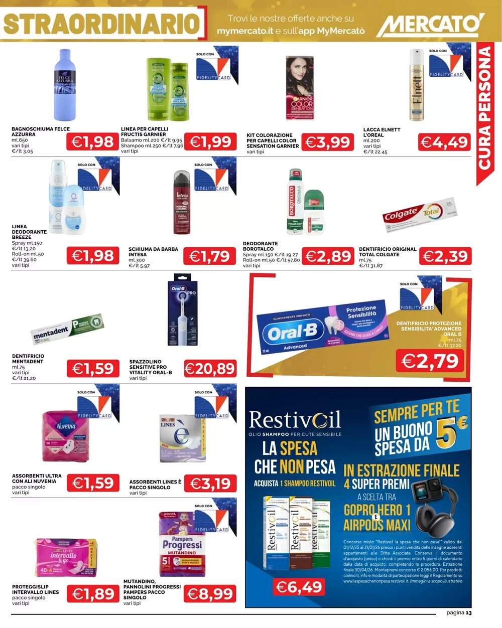 Volantino promozionale Mercatò  valide dal 15/12/2025 - Pagina 13.