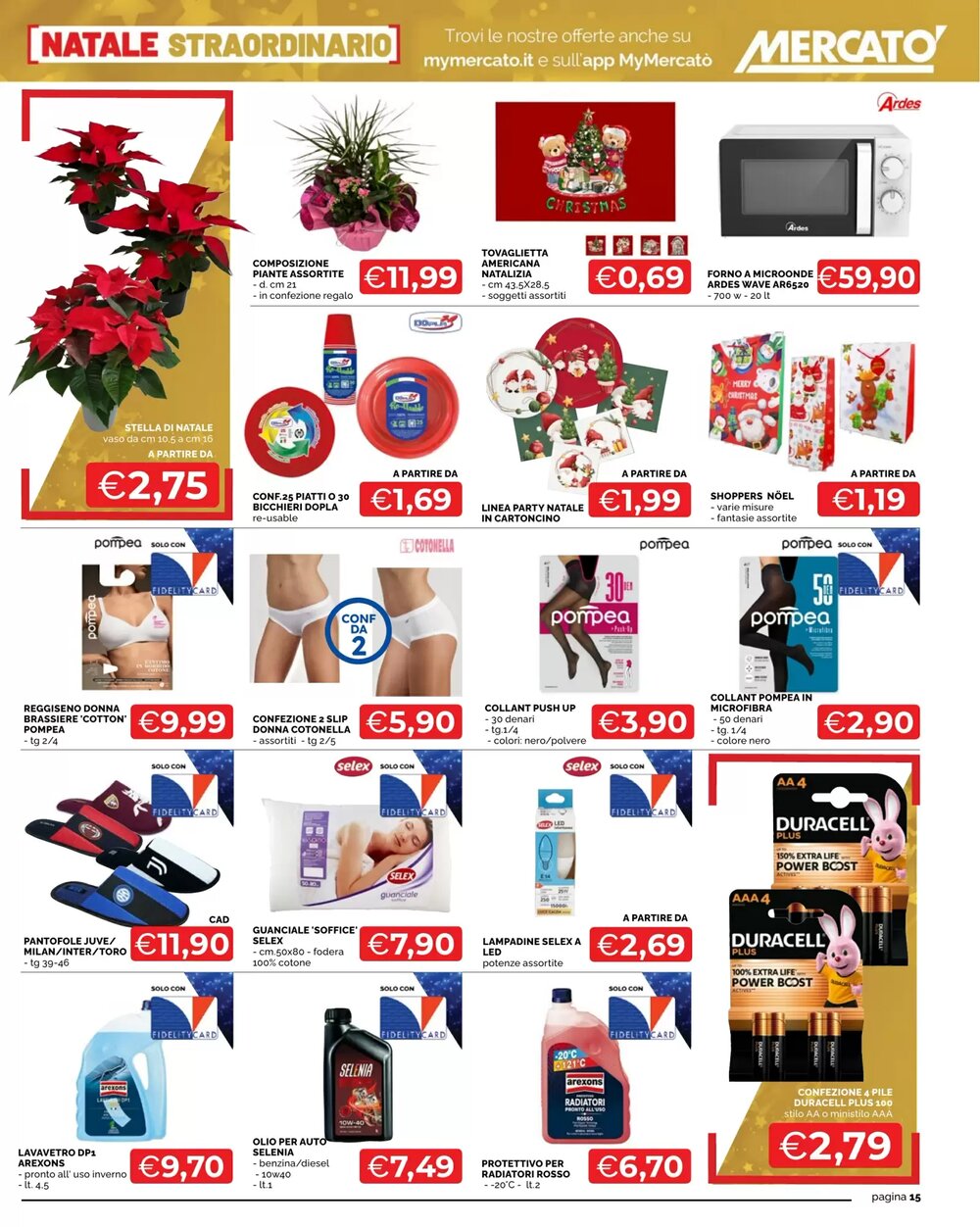 Volantino promozionale Mercatò  valide dal 15/12/2025 - Pagina 15.