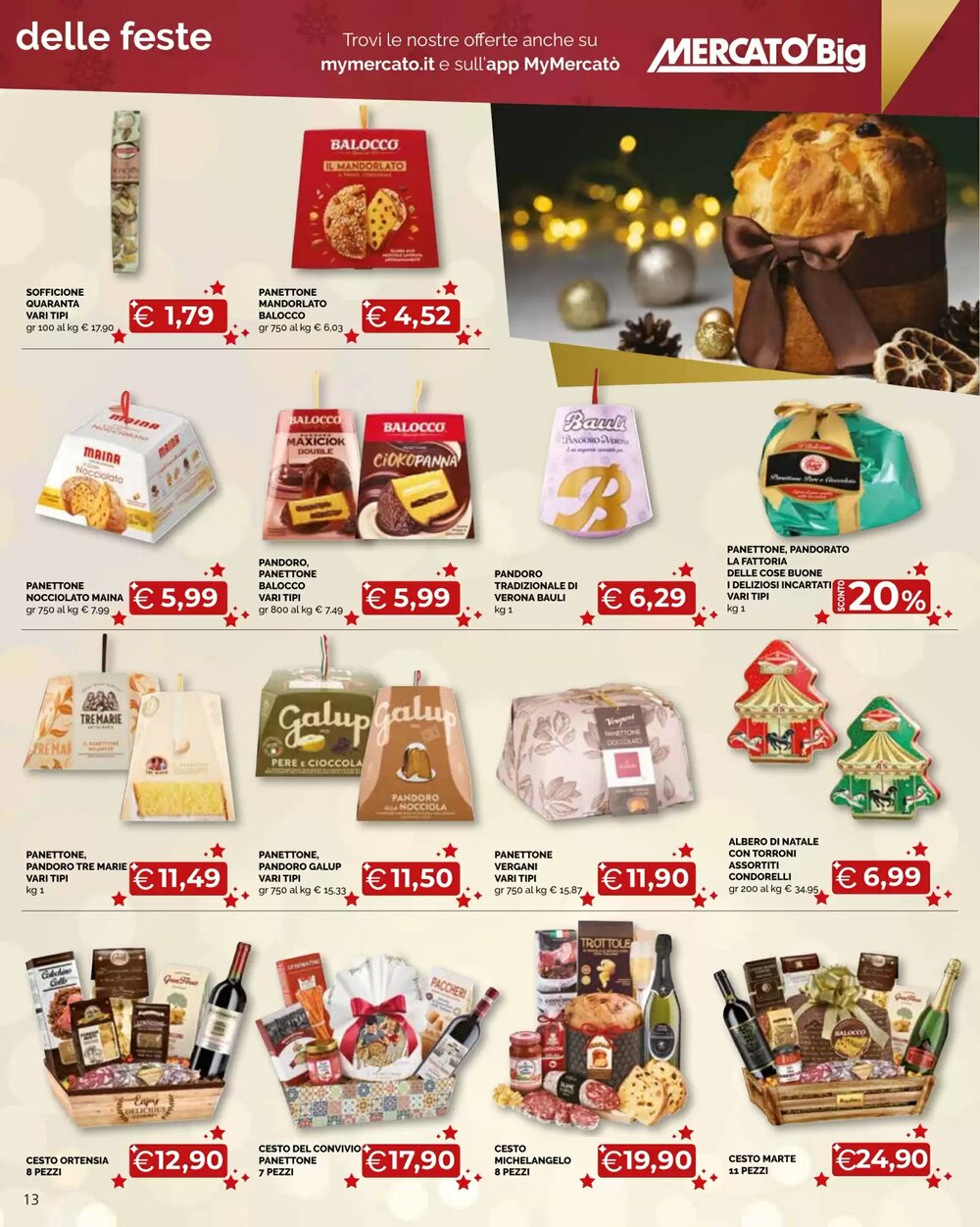 Volantino promozionale Mercatò Big  valide dal 15/12/2025 - Pagina 13.