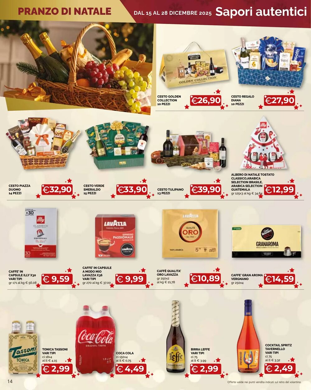 Volantino promozionale Mercatò Big  valide dal 15/12/2025 - Pagina 14.