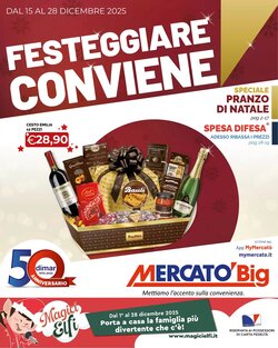 Volantino promozionale Mercatò Big  valide dal 15/12/2025
