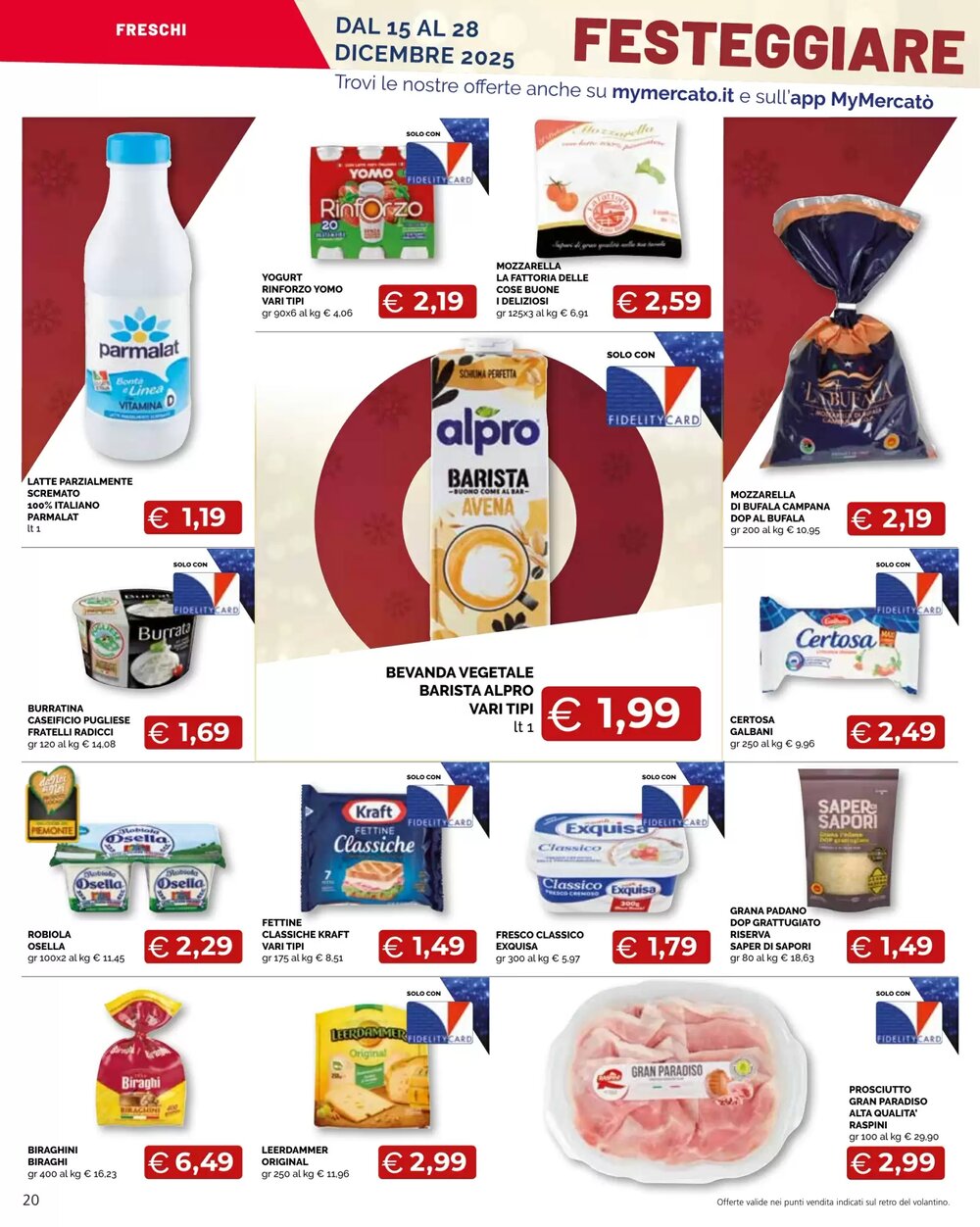 Volantino promozionale Mercatò Big  valide dal 15/12/2025 - Pagina 20.