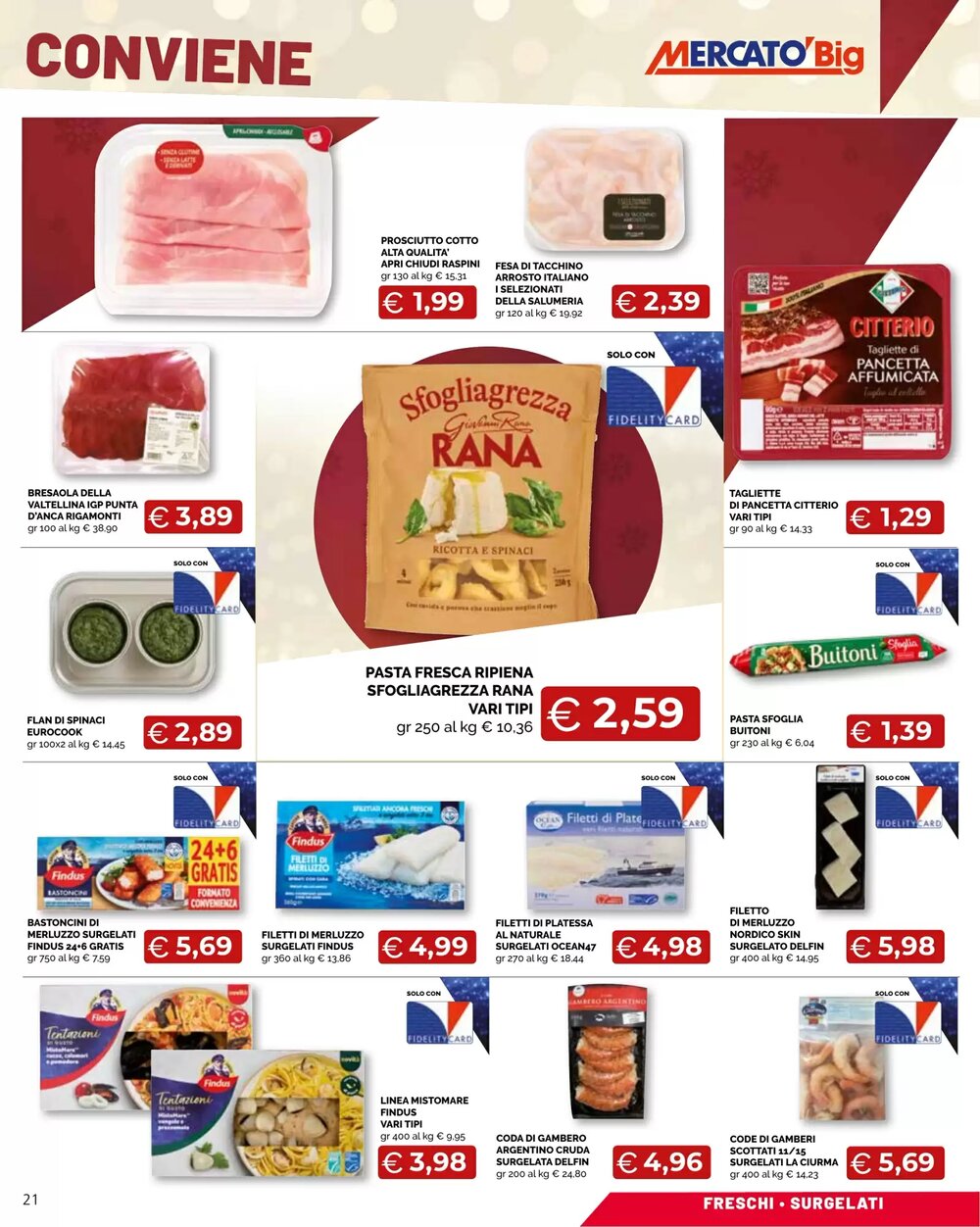 Volantino promozionale Mercatò Big  valide dal 15/12/2025 - Pagina 21.