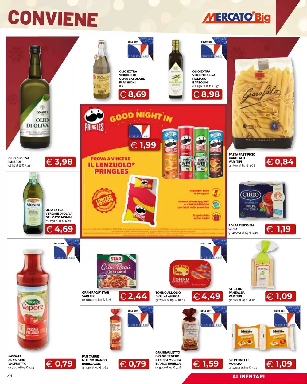 Volantino promozionale Mercatò Big  valide dal 15/12/2025 - Pagina 23.