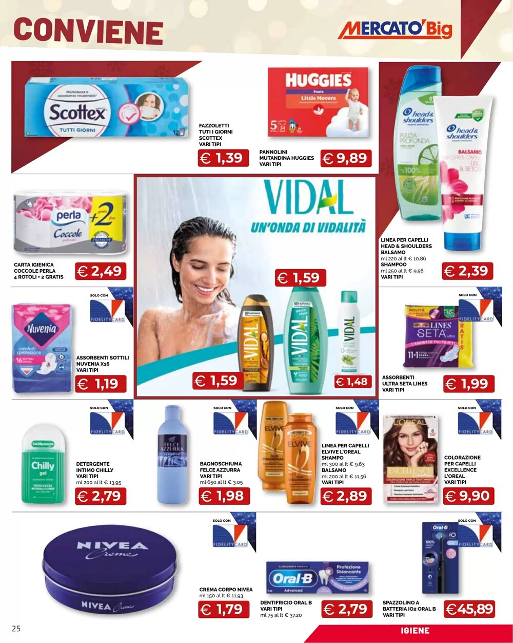 Volantino promozionale Mercatò Big  valide dal 15/12/2025 - Pagina 25.