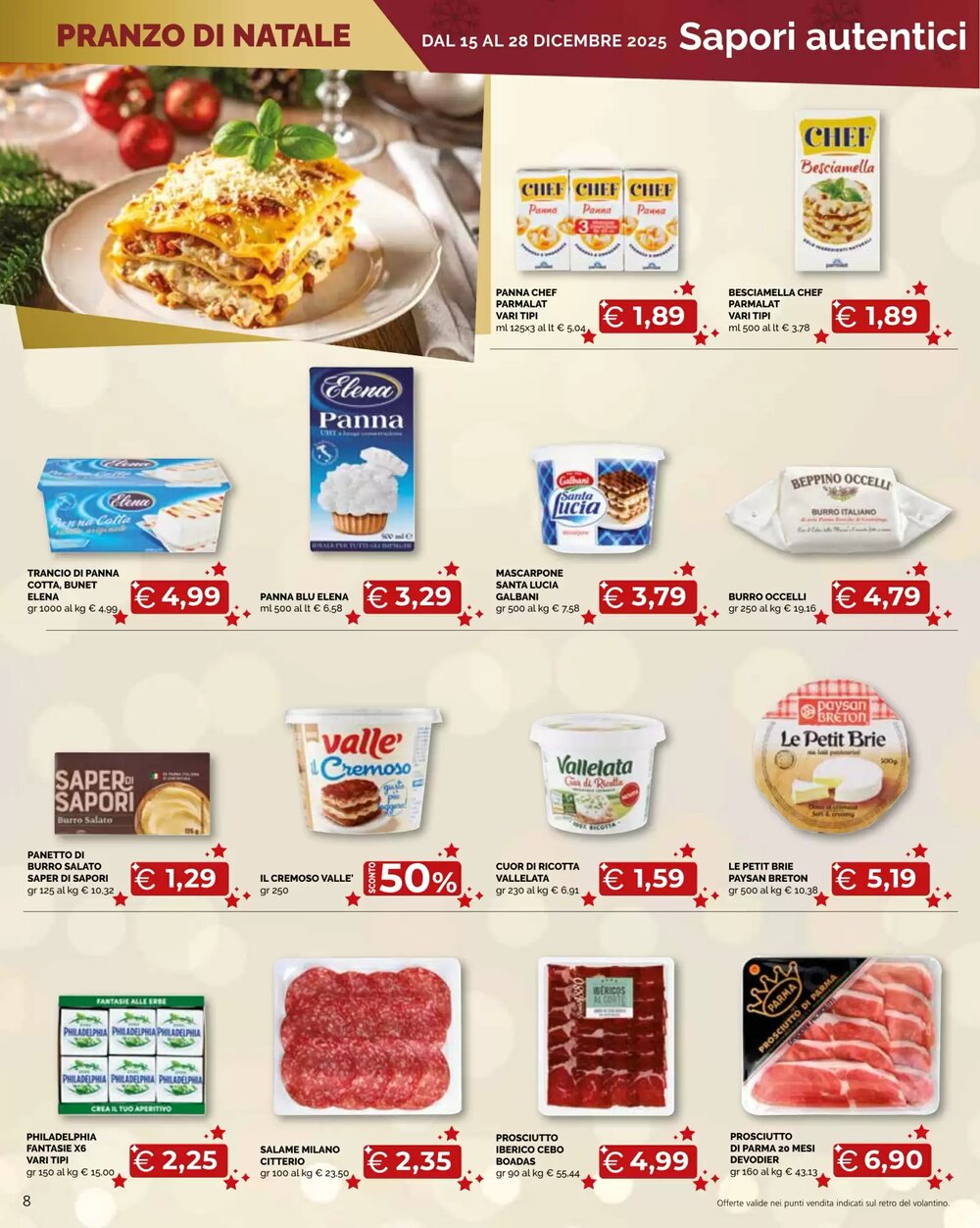 Volantino promozionale Mercatò Big  valide dal 15/12/2025 - Pagina 8.