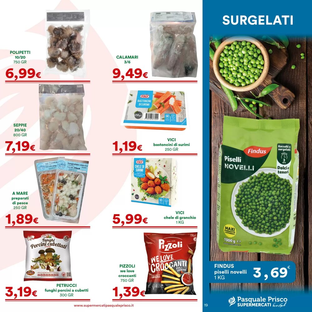 Volantino promozionale Supermercati Pasquale Prisco  valide dal 15/12/2025 - Pagina 19.