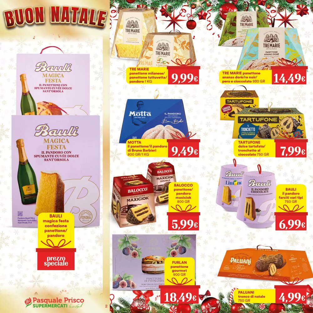 Volantino promozionale Supermercati Pasquale Prisco  valide dal 15/12/2025 - Pagina 2.