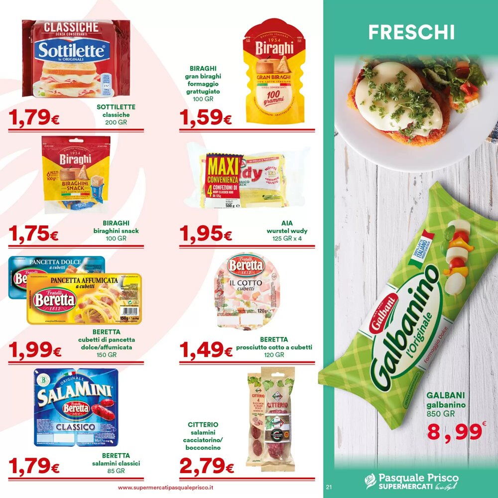 Volantino promozionale Supermercati Pasquale Prisco  valide dal 15/12/2025 - Pagina 21.