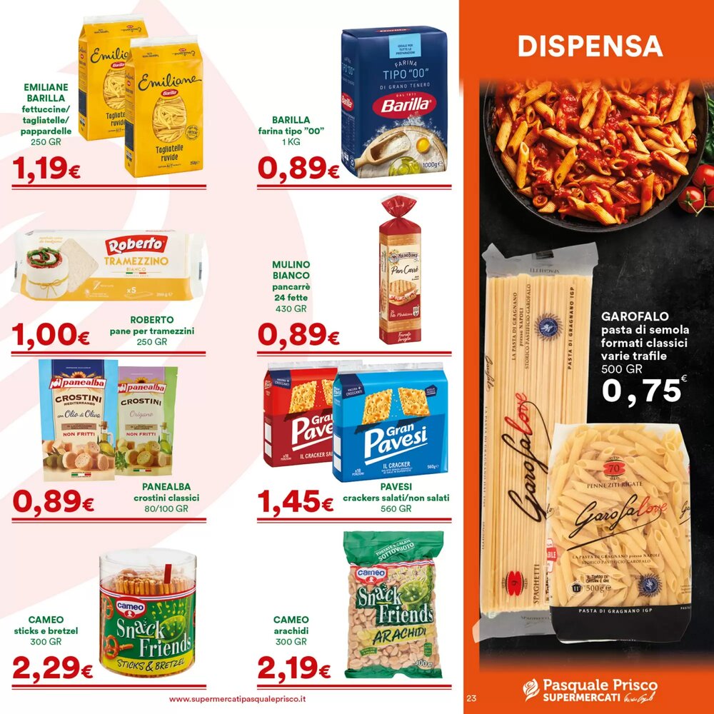 Volantino promozionale Supermercati Pasquale Prisco  valide dal 15/12/2025 - Pagina 23.