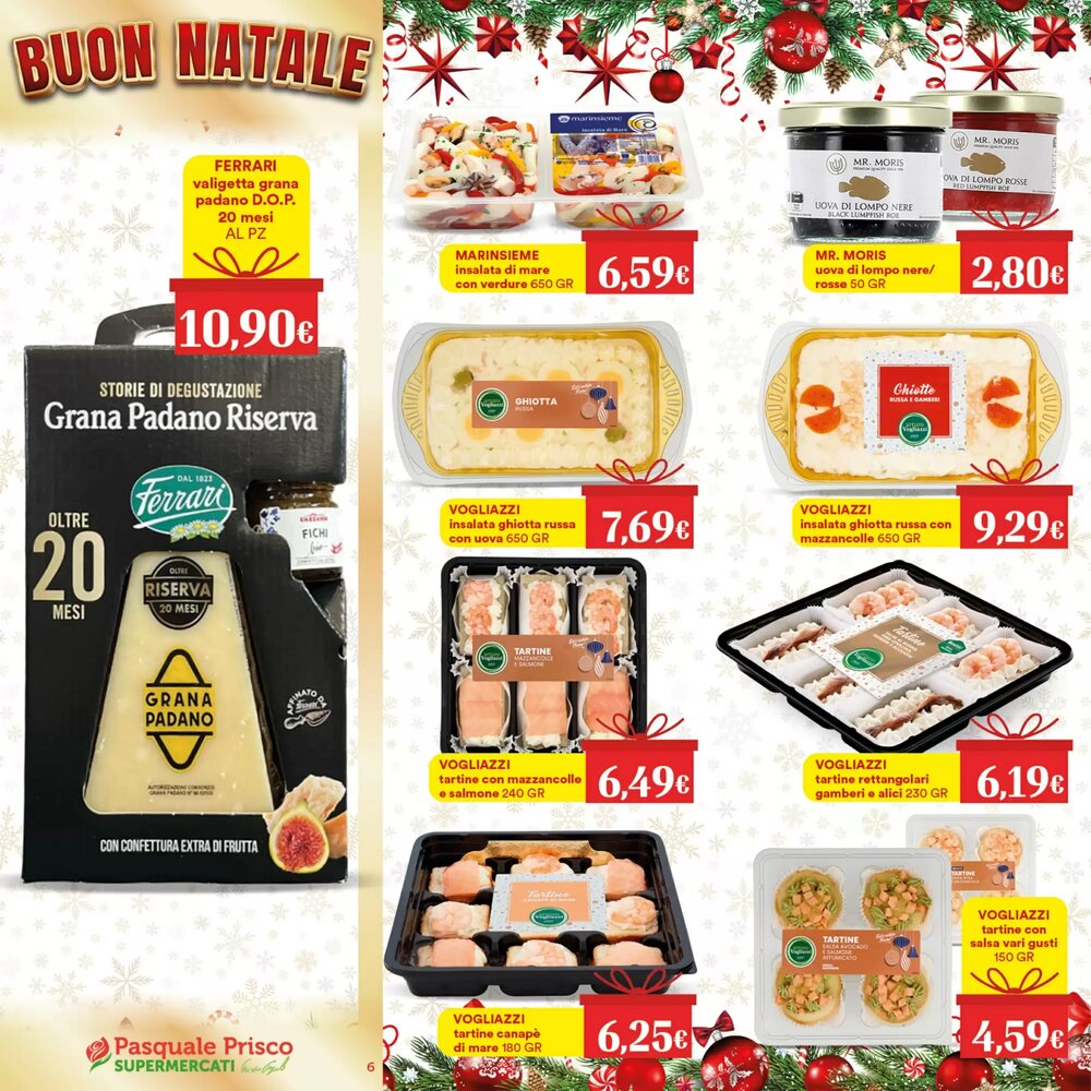 Volantino promozionale Supermercati Pasquale Prisco  valide dal 15/12/2025 - Pagina 6.