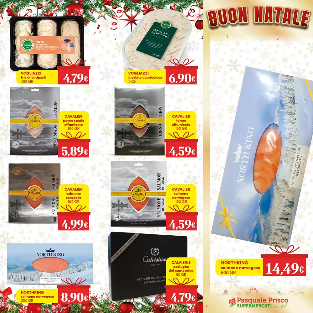 Volantino promozionale Supermercati Pasquale Prisco  valide dal 15/12/2025 - Pagina 7.
