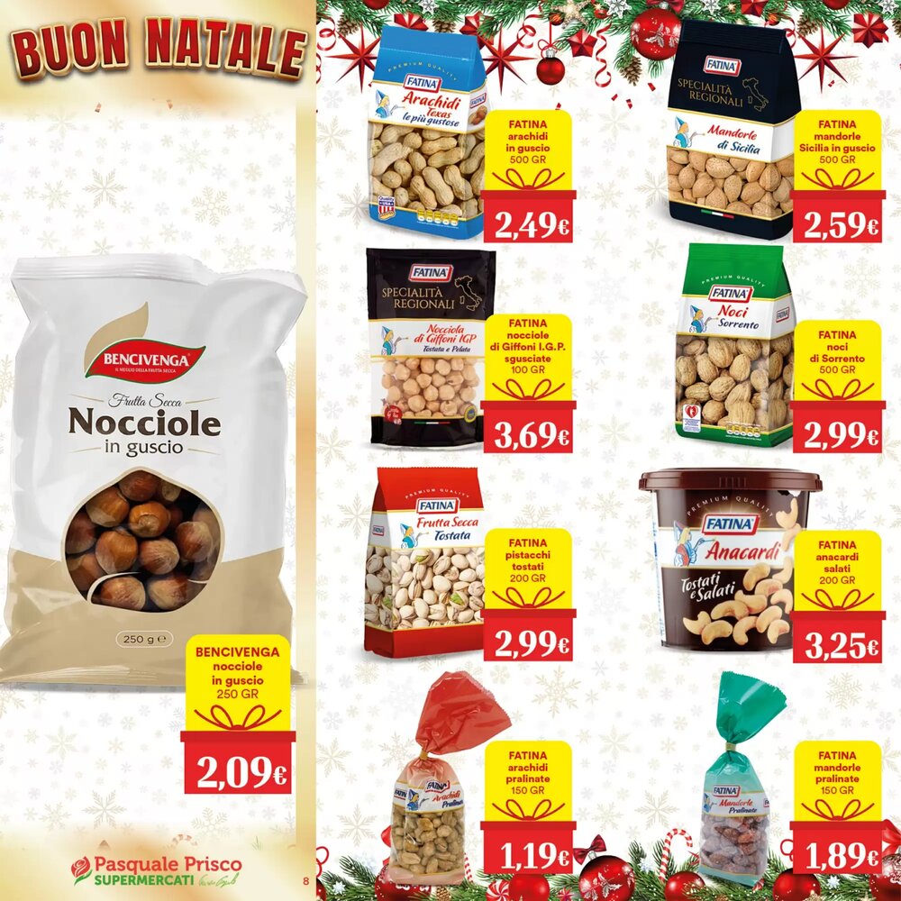 Volantino promozionale Supermercati Pasquale Prisco  valide dal 15/12/2025 - Pagina 8.