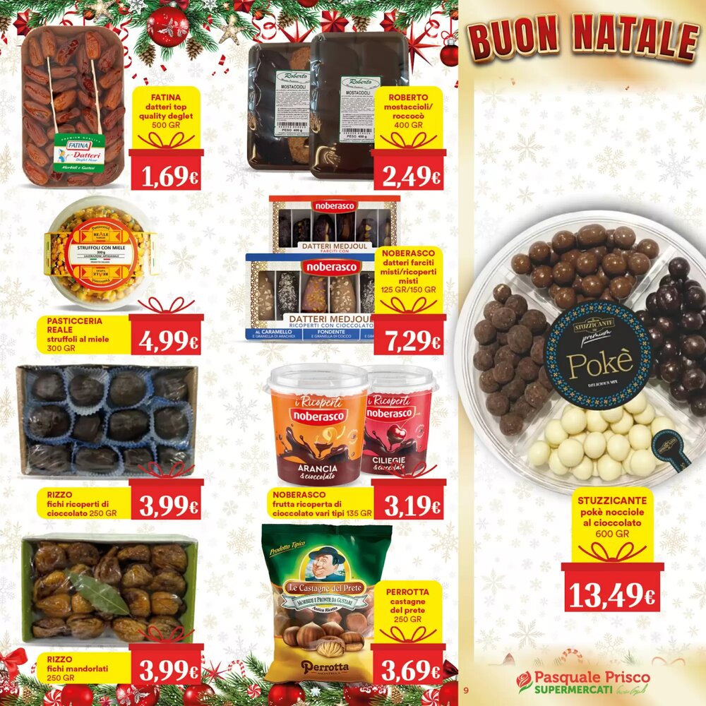 Volantino promozionale Supermercati Pasquale Prisco  valide dal 15/12/2025 - Pagina 9.