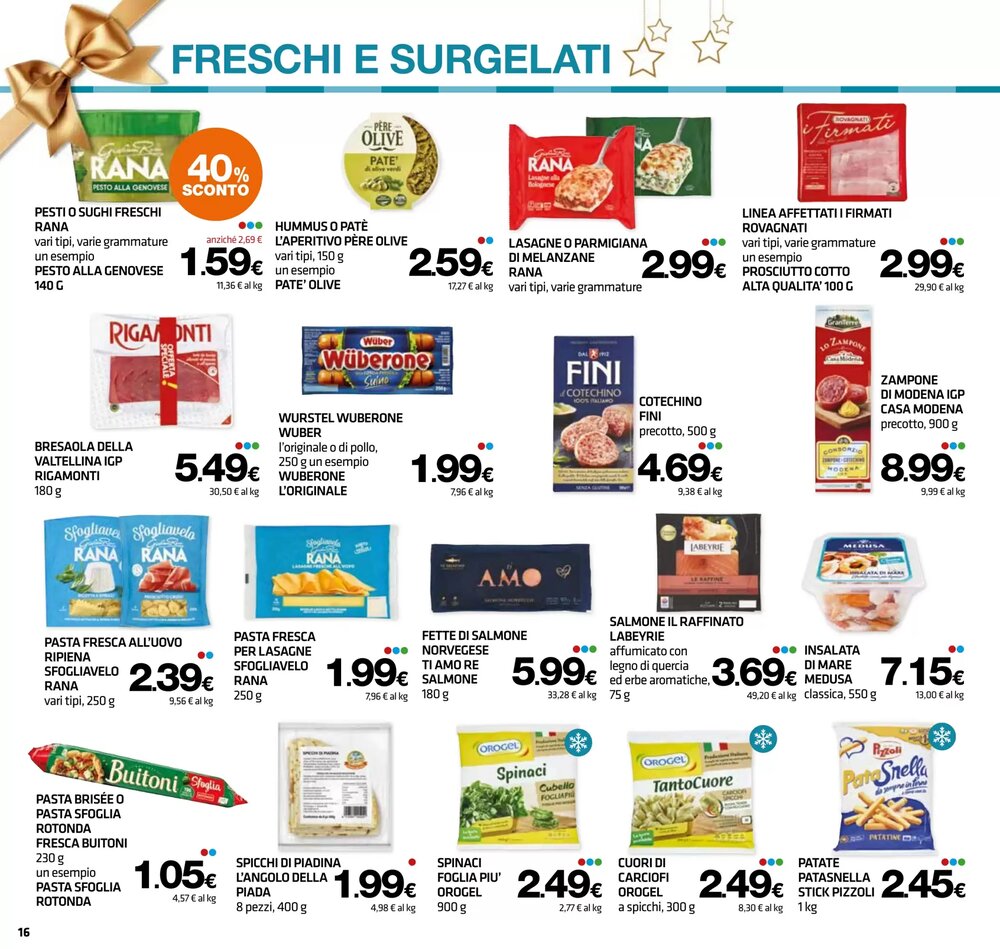 Volantino promozionale Superconti  valide dal 15/12/2025 - Pagina 16.