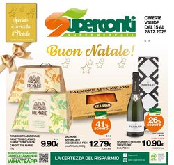 Volantino promozionale Superconti  valide dal 15/12/2025
