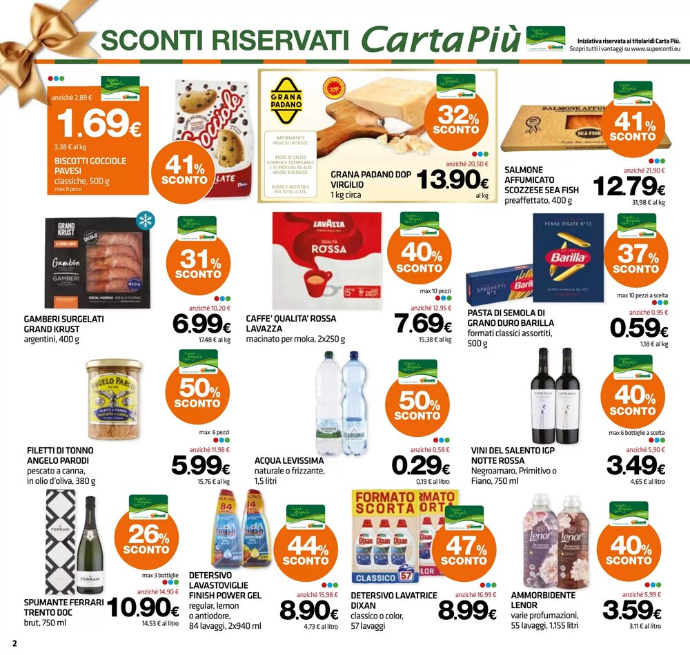 Volantino promozionale Superconti  valide dal 15/12/2025 - Pagina 2.