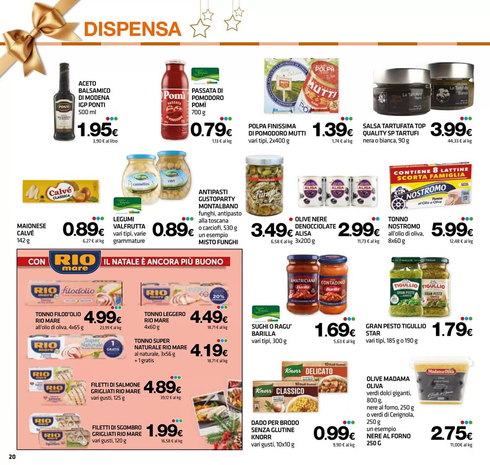 Volantino promozionale Superconti  valide dal 15/12/2025 - Pagina 20.