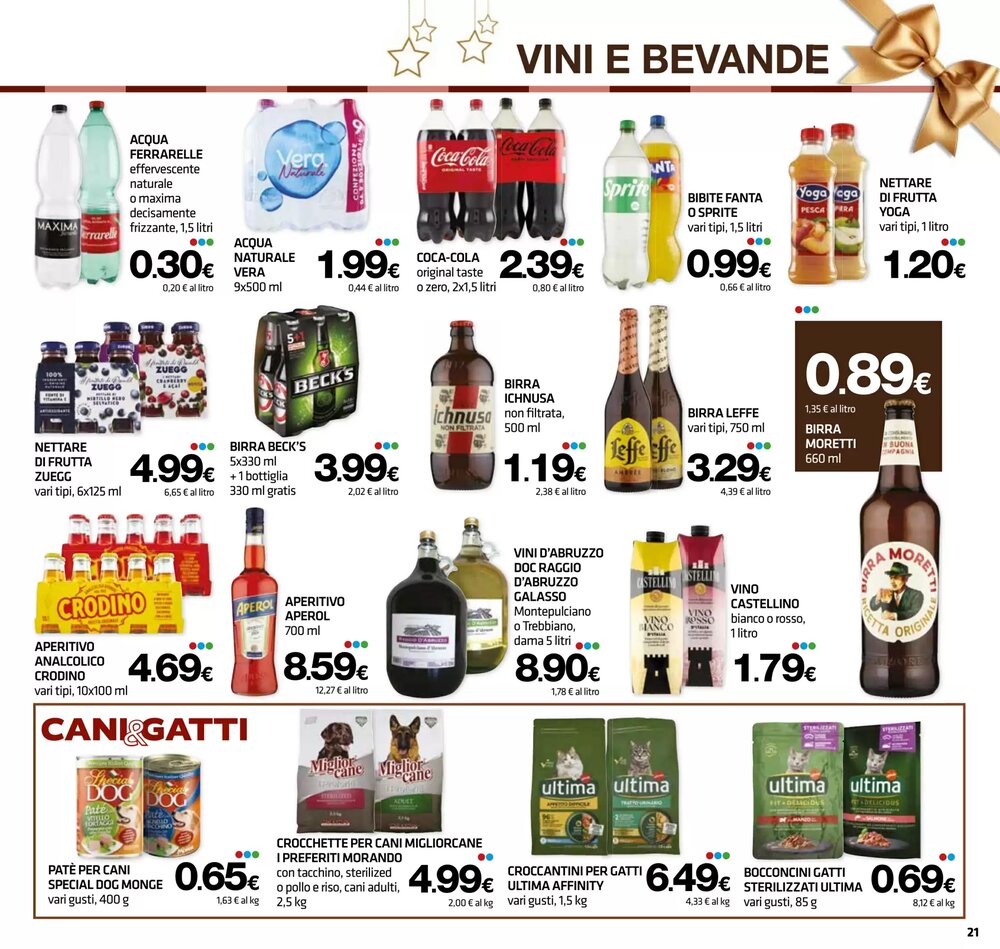 Volantino promozionale Superconti  valide dal 15/12/2025 - Pagina 21.