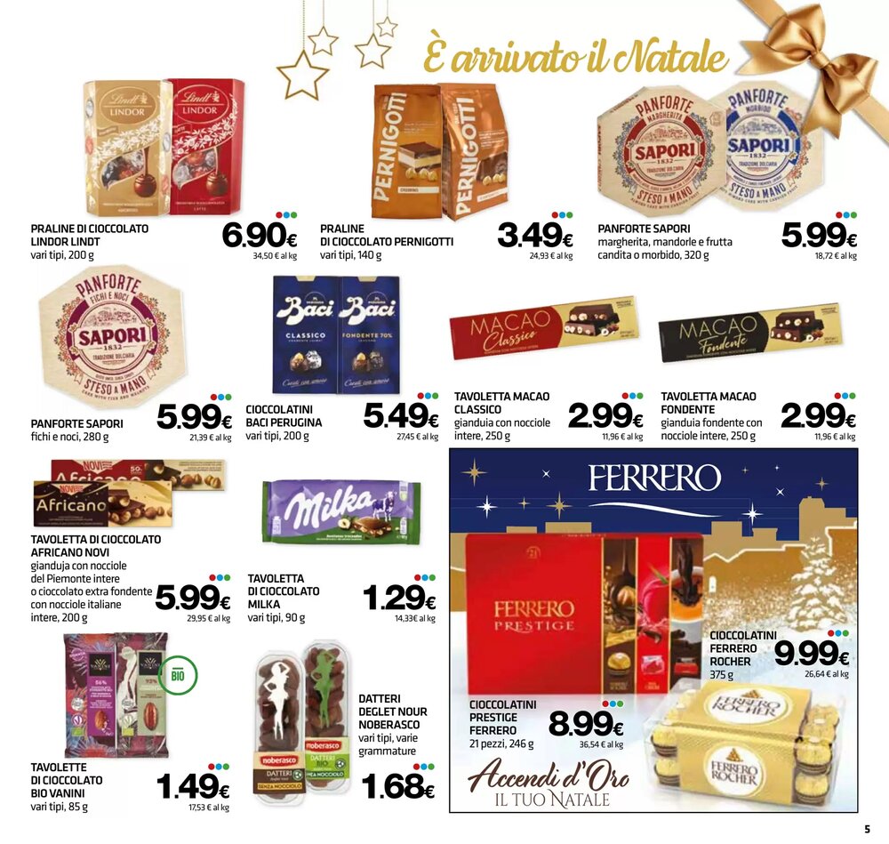 Volantino promozionale Superconti  valide dal 15/12/2025 - Pagina 5.
