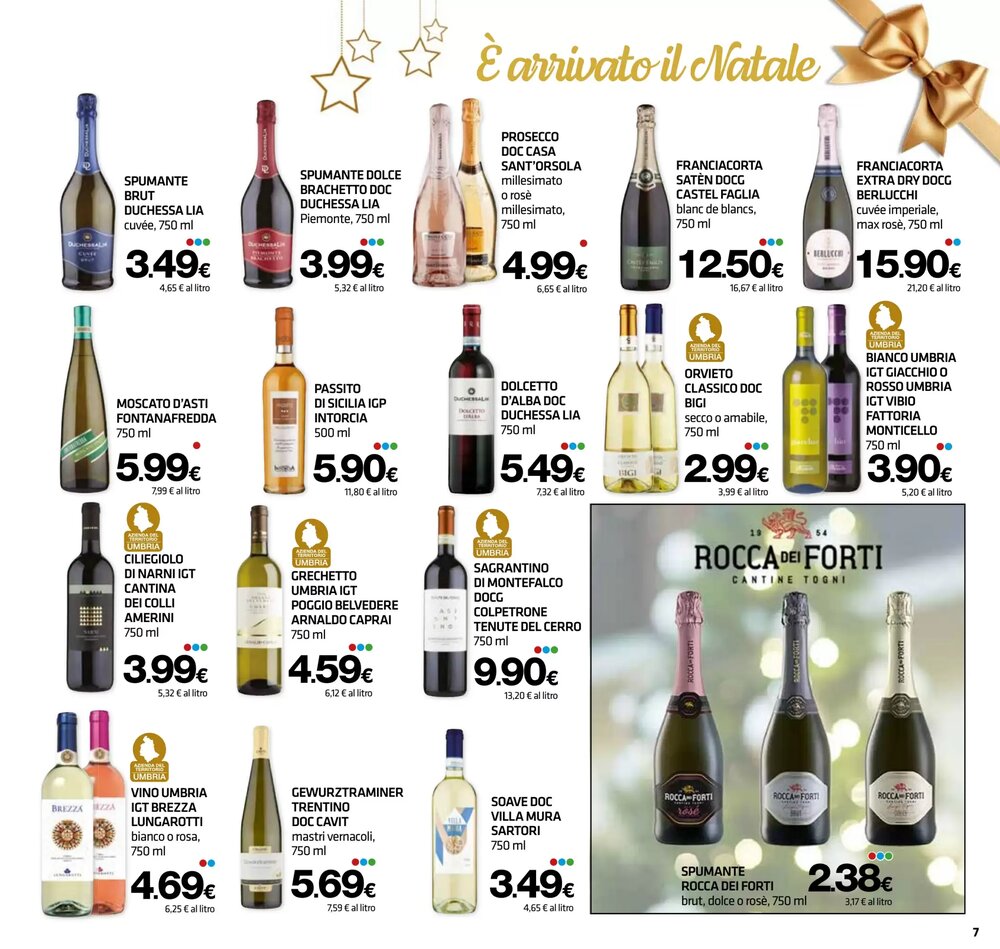 Volantino promozionale Superconti  valide dal 15/12/2025 - Pagina 7.