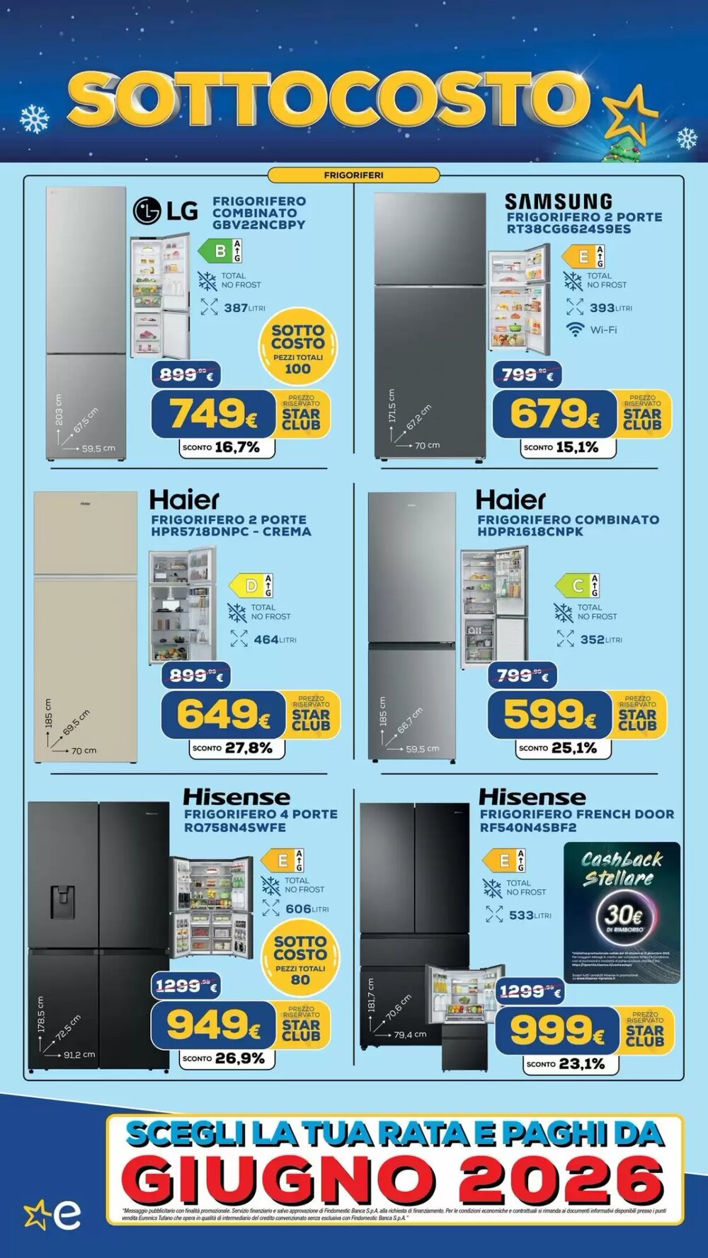 Volantino promozionale Euronics Tufano  valide dal 15/12/2025 - Pagina 45.