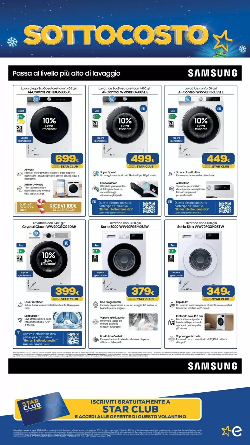Volantino promozionale Euronics Tufano  valide dal 15/12/2025 - Pagina 48.