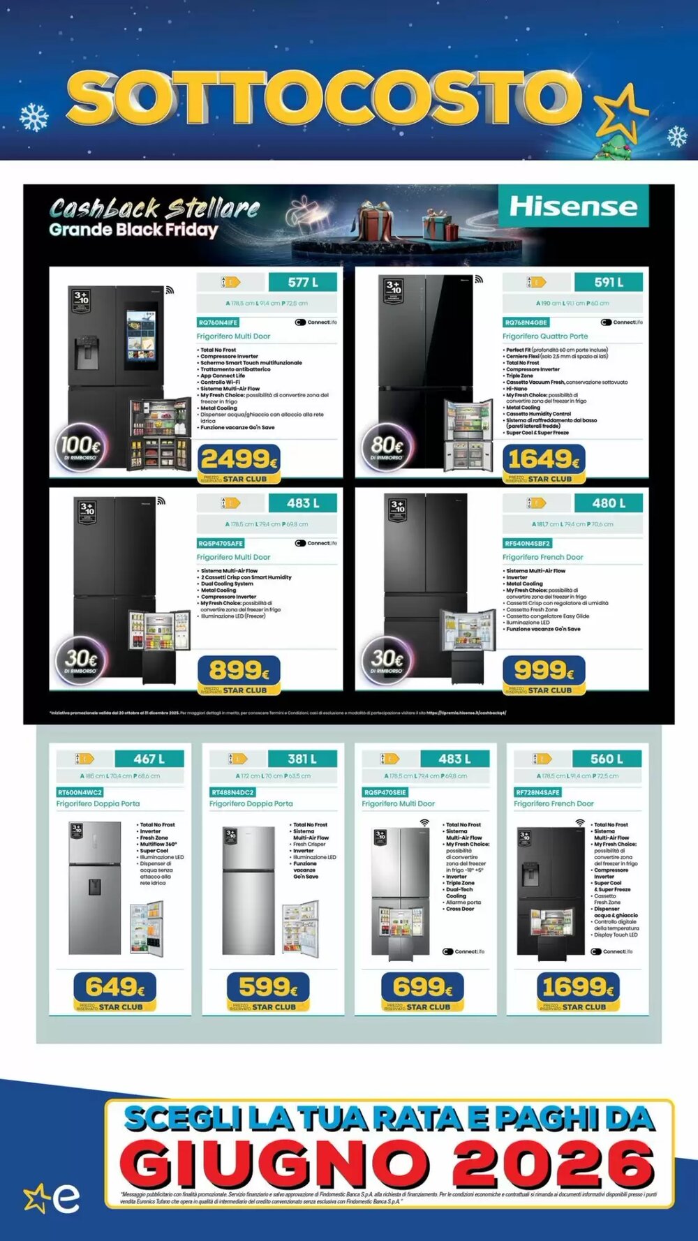 Volantino promozionale Euronics Tufano  valide dal 15/12/2025 - Pagina 49.