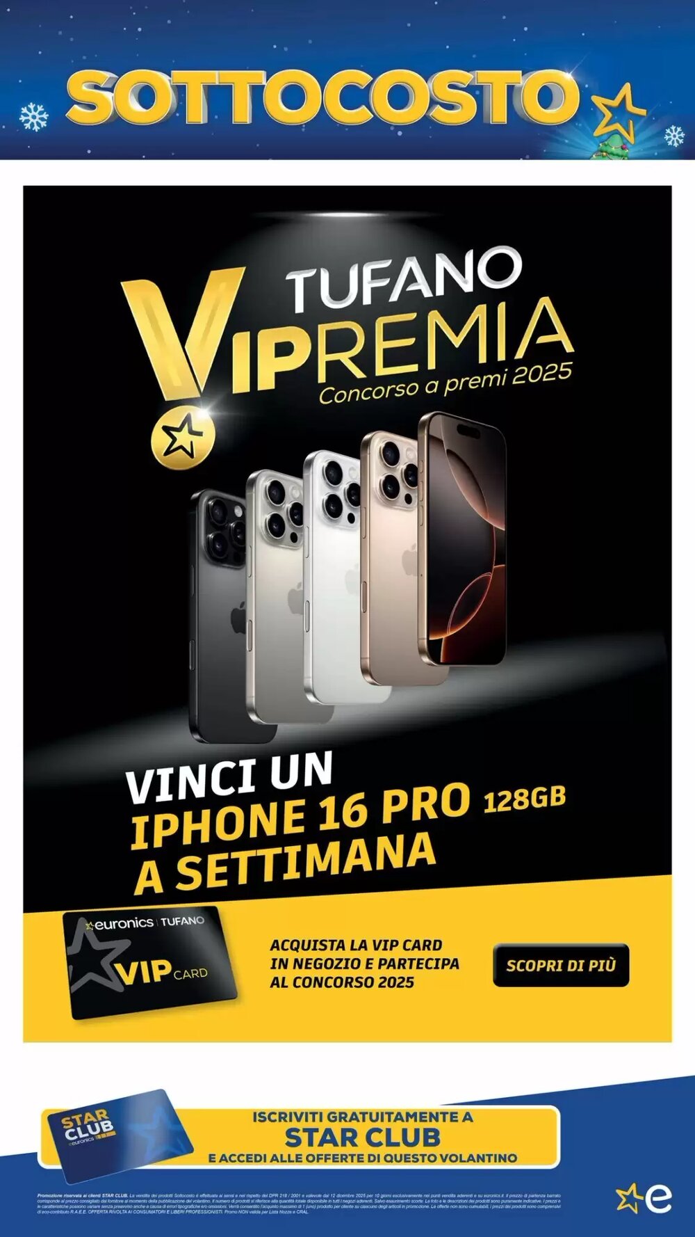 Volantino promozionale Euronics Tufano  valide dal 15/12/2025 - Pagina 50.
