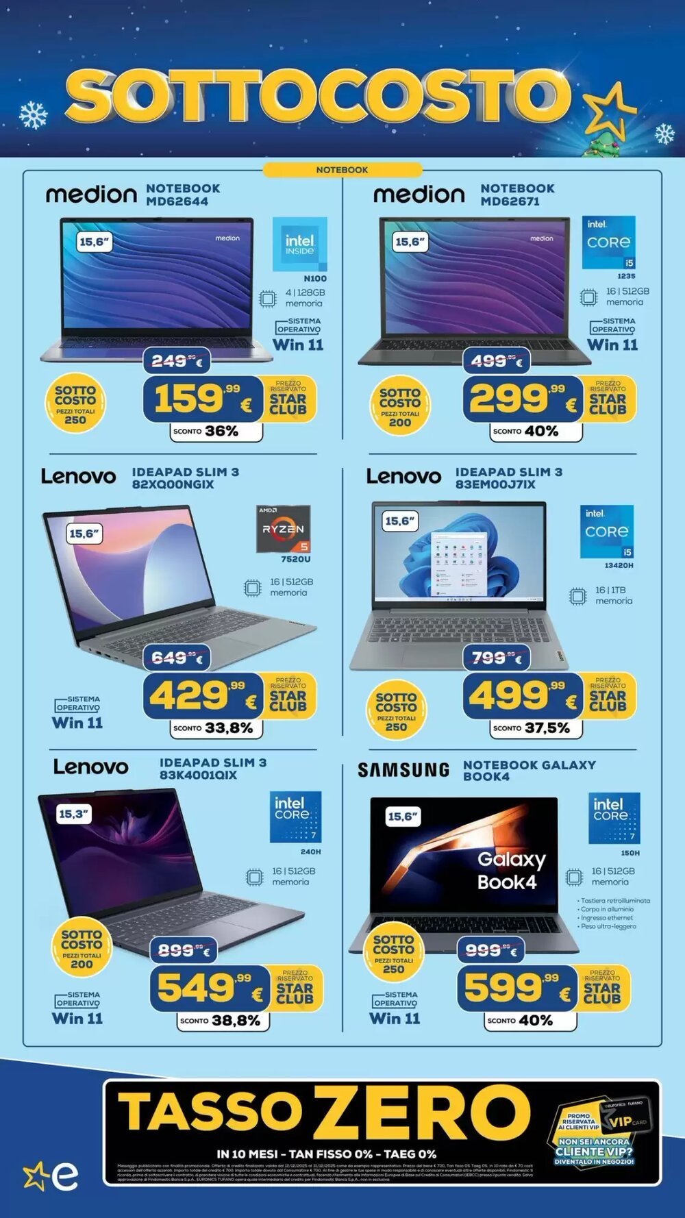 Volantino promozionale Euronics Tufano  valide dal 15/12/2025 - Pagina 53.