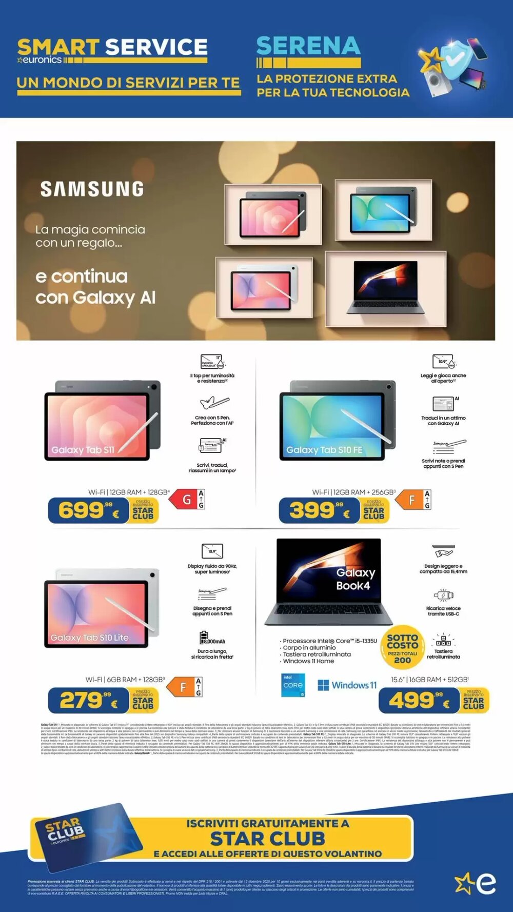 Volantino promozionale Euronics Tufano  valide dal 15/12/2025 - Pagina 60.
