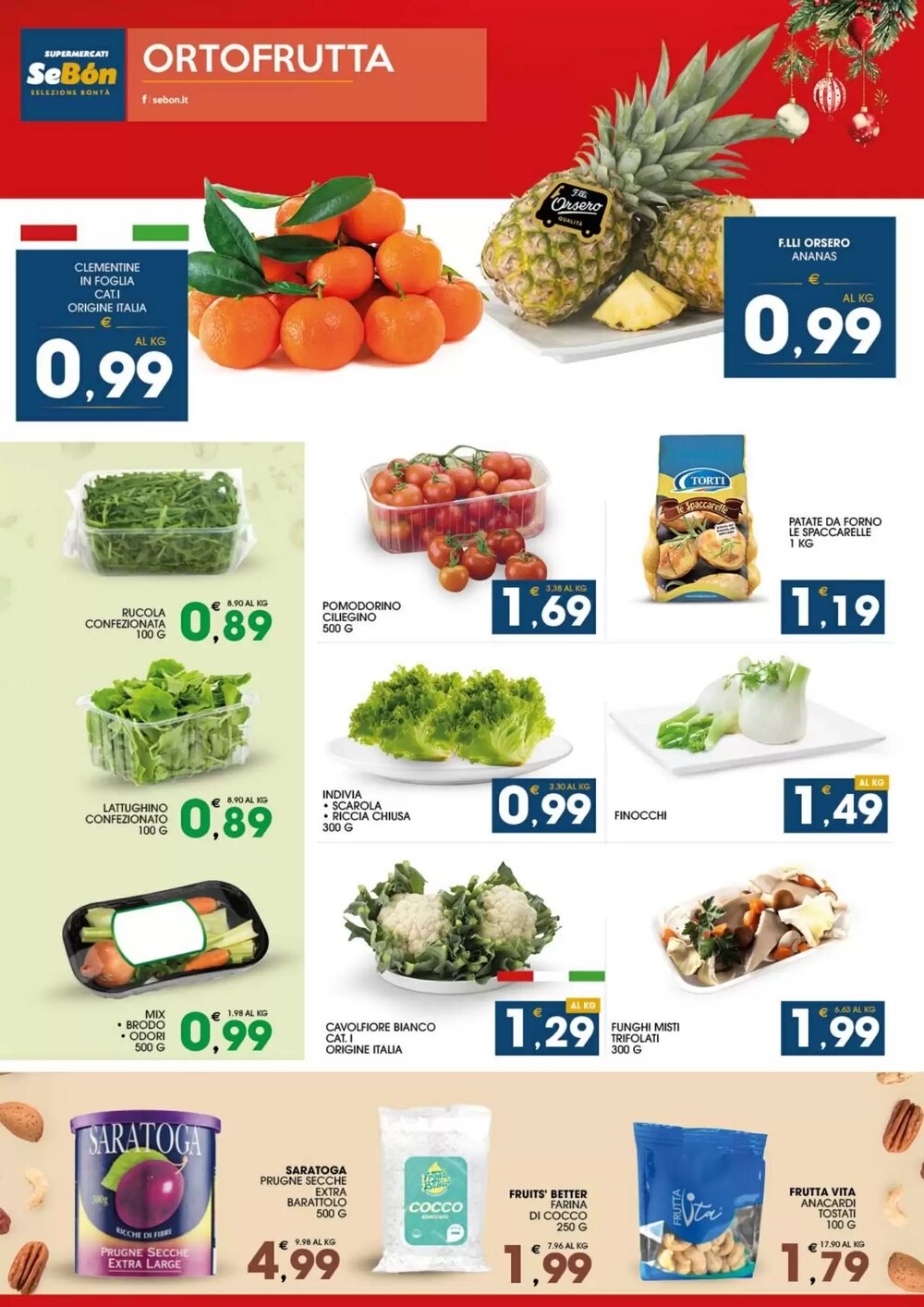 Volantino promozionale SeBón Supermercati  valide dal 15/12/2025 - Pagina 10.