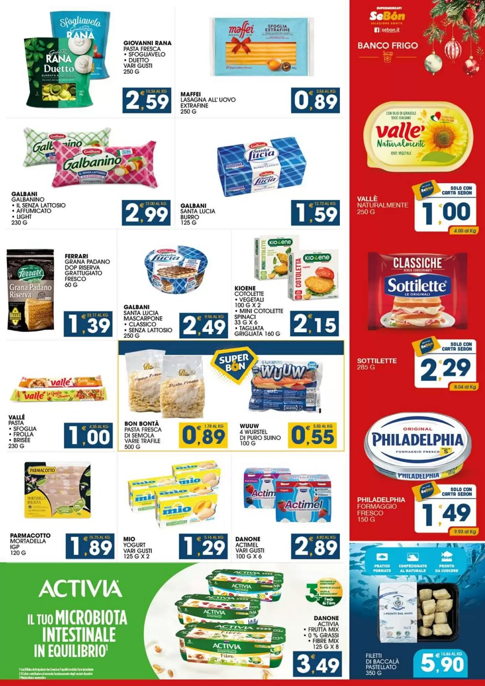 Volantino promozionale SeBón Supermercati  valide dal 15/12/2025 - Pagina 11.