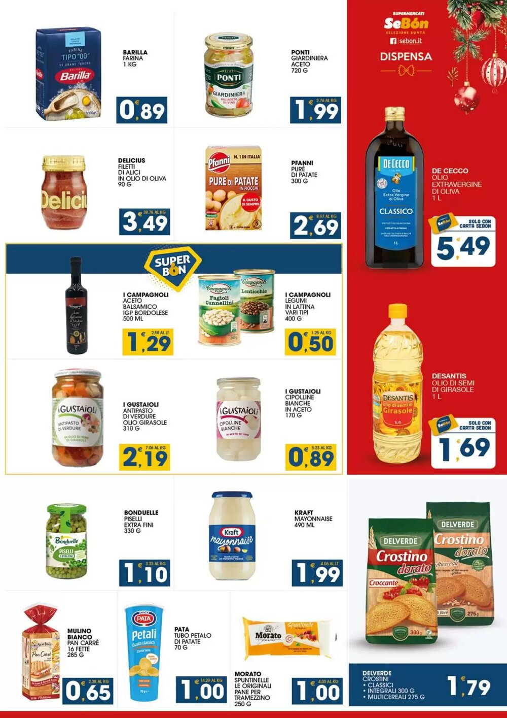 Volantino promozionale SeBón Supermercati  valide dal 15/12/2025 - Pagina 17.