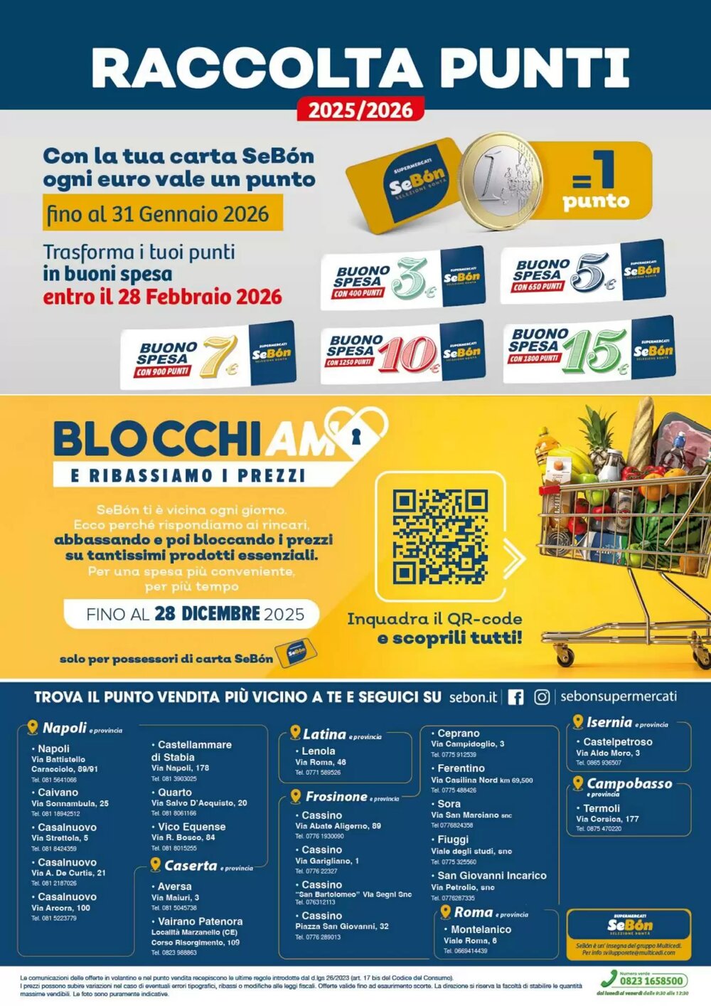 Volantino promozionale SeBón Supermercati  valide dal 15/12/2025 - Pagina 20.